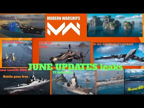 Modern Warships New Updates June Battle Pass Leaks Youtube