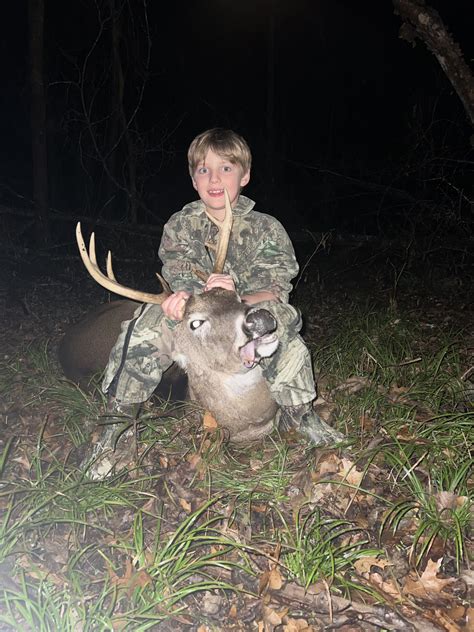 First buck, 8 point - Mississippi Outdoor Expo