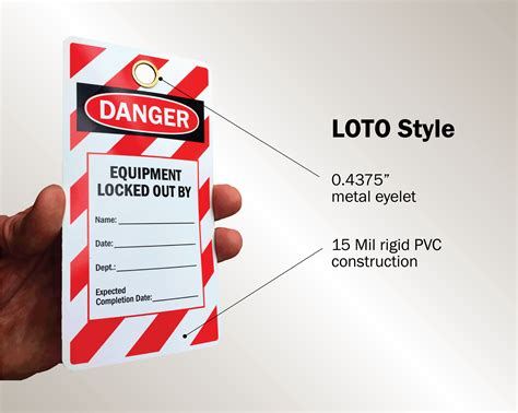 Lockout Safety Tags L Lockout Tagout Lem Products Inc