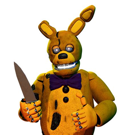 Fnaf Movie Spring Bonnie Png Transparent By Stridity On Deviantart