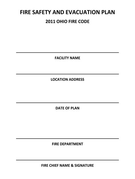 Free Editable Fire Evacuation Plan Template Fill Out And Sign Online