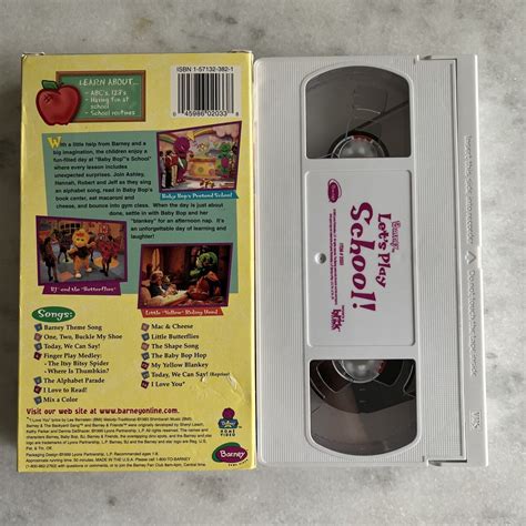 Barney 90’s VHS Lot: Barney Goes to | Grelly USA