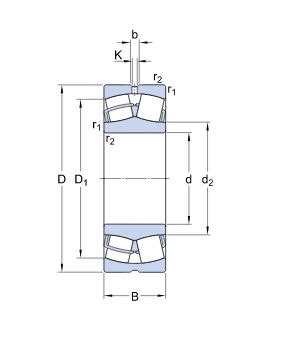 Buy Skf Bs Rs Vt Spherical Roller Bearing Double Row At