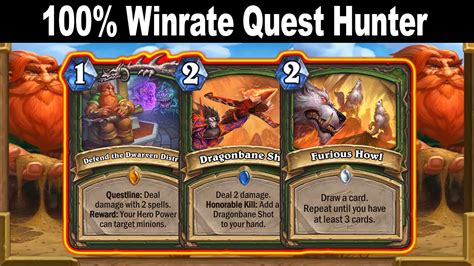 New 100 Winrate Questline Hunter Please Nerf This Fractured In Alterac Valley