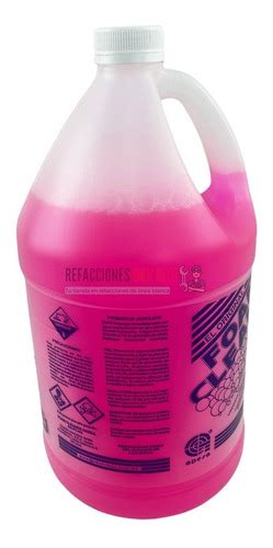 Foam Cleaner Rosa Galon 375lts Limpia Serpentin Quita Sarro Mercadolibre