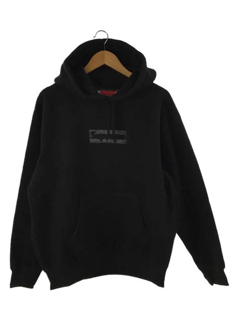 Supreme シュプリーム 23ss Inside Out Box Logo Hooded Shirt パーカー M コットン Blk 古着の販売・通販ならセカンドストリート