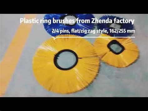 Plastic Ring Brushes From Zhenda Factory Youtube