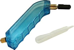 Professional Heavy Duty Pistol Grip Oil Feed Glass Cutter Blue Plastic