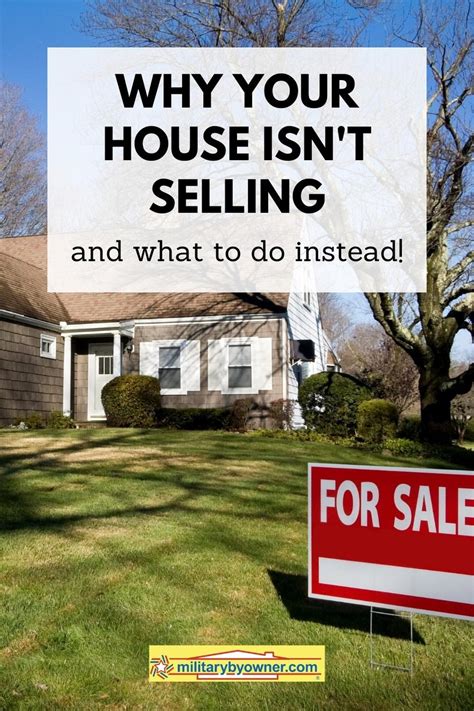 Why Your House Isnt Selling And What To Do Instead