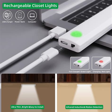 Snapklik Anmeery Under Cabinet Lights Pack Motion Sensor Light