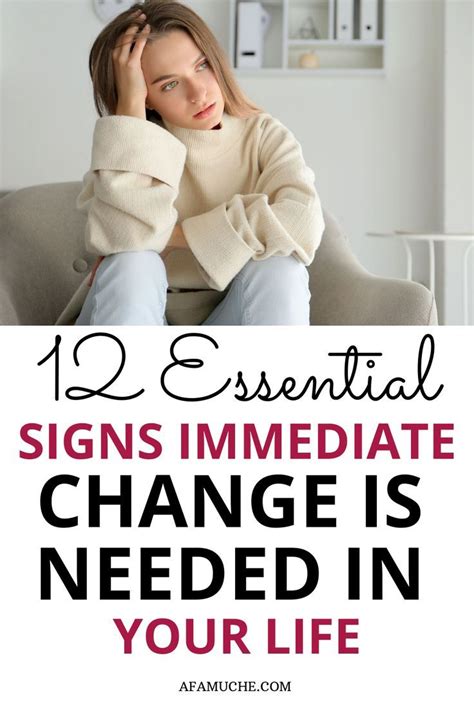 Signs That Change Is Drastically Needed In Your Life Artofit