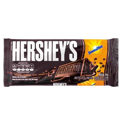 Chocolate Ao Leite Ovomaltine Hershey S Pacote 110 G MercadoLivre