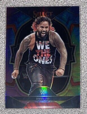 Panini Select Wwe Tie Dye Jimmy Uso Bloodline Ebay