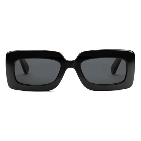 Gucci Oversized Rectangular Acetate Sunglasses Neiman Marcus Atelier