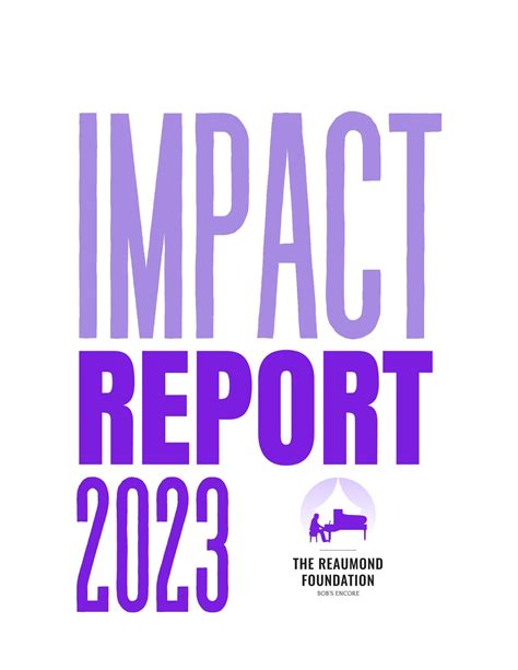 2023 Impact Report — The Reaumond Foundation