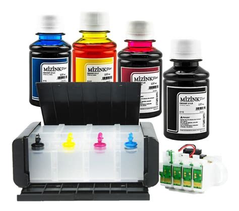 Bulk Ink Para Epson C C Cx Luxo Frascos Tinta Frete Gr Tis