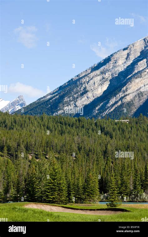 Banff Springs Golf Course Banff Alberta Canada Stock Photo Alamy