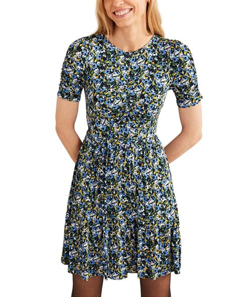 Buy Boden Ruched Bust Jersey Mini Dress Nocolor At 36 Off Editorialist