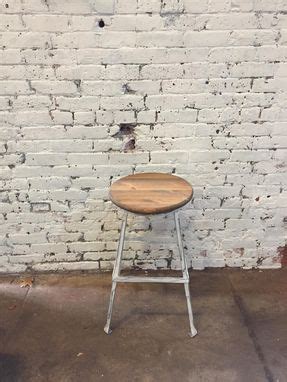 Buy Custom Made Bar Stool Rustic Stool Made To Order From Hammered In