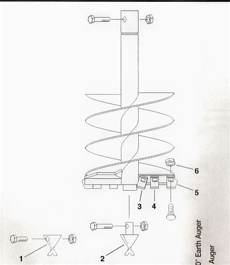 Groundhog Auger Parts Diagrams