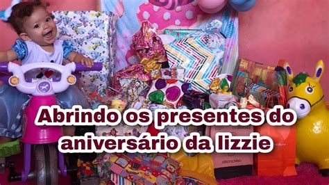 abrindo os presentes da festa da minha filha de 1 ano Mãe de dois YouTube