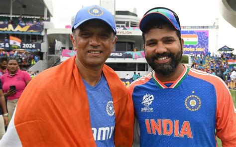 Rahul Dravid S Emotional Farewell Credits Rohit Sharma S Call For