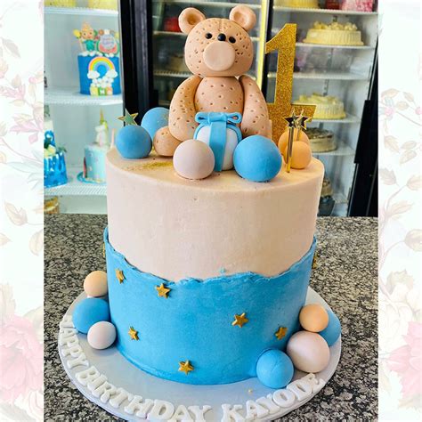 Teddy Bear Birthday Cake Miss Cake