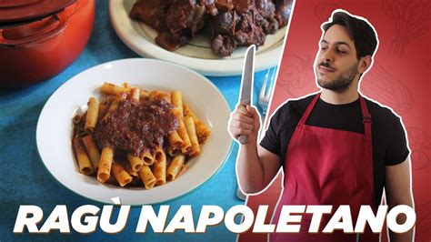 RAGÙ NAPOLETANO Primo e secondo piatto tradizionale napoletano di