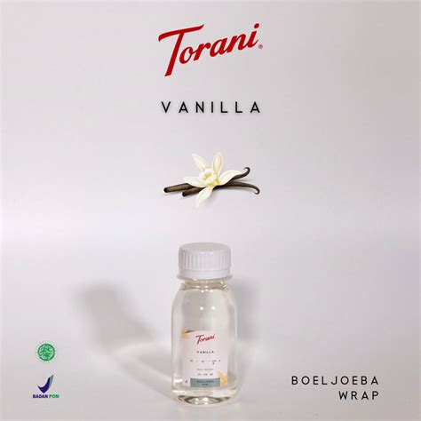 Jual Torani Vanilla Syrup Repack 30 50 100 G Shopee Indonesia