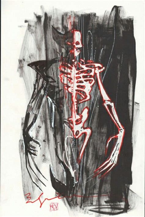 Bill Sienkiewicz Wolverine Art Drawing Superheroes Marvel Comics Art