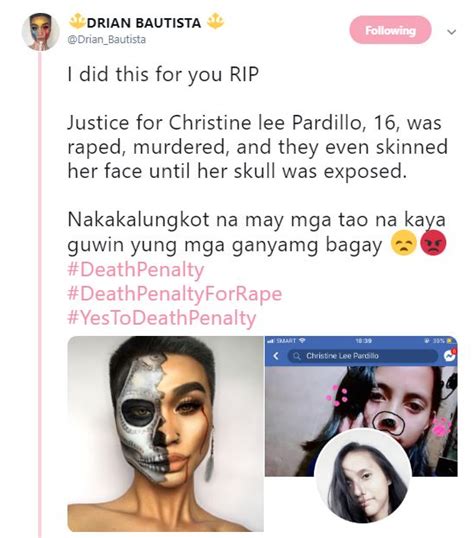 Netizens slam beauty influencer for his tribute to murdered teen ...