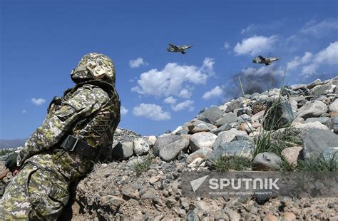 Kyrgyzstan Csto Military Drills Sputnik Mediabank