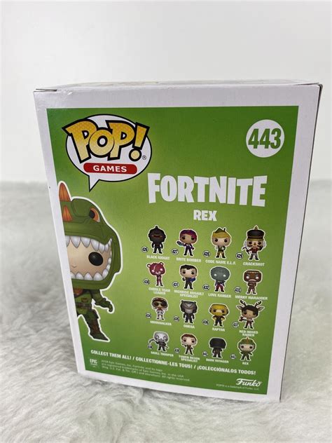 Funko Pop Games Fortnite Rex Vinyl Figure Ebay