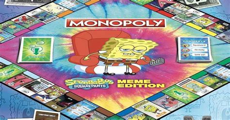 Spongebob Squarepants Memes Hit The Tabletop With A Monopoly Edition