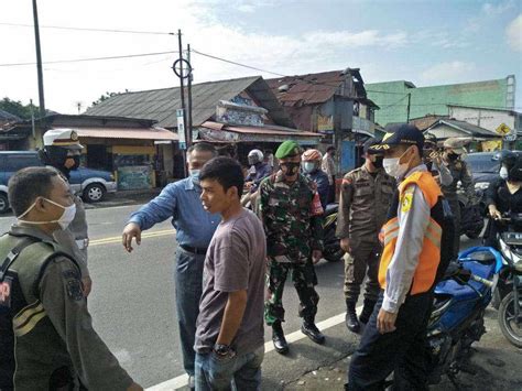 Pasca Lebaran Petugas Gabungan PPKM Gencar Razia Masker Infodesaku