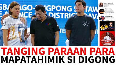 TANGING PARAAN PARA MAPATAHIMIK SI DIGONG YouTube