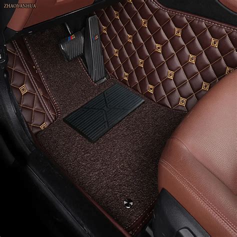 ZHAOYANHUA Car Floor Mats For Mercedes Benz X204 X205 GLK GLC Class 200