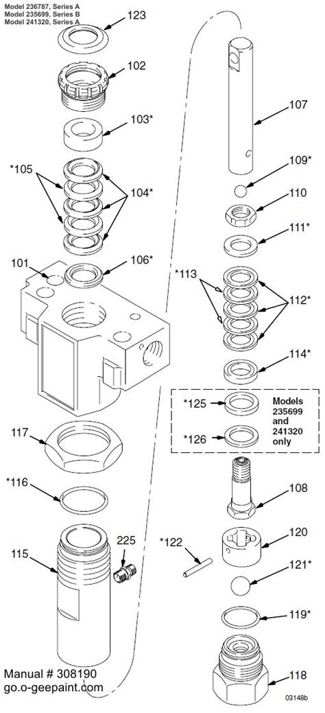 Graco Nova 390 Parts