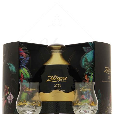 Zacapa XO en coffret floral 2 verres 40 édition 2023 Rhum Attitude