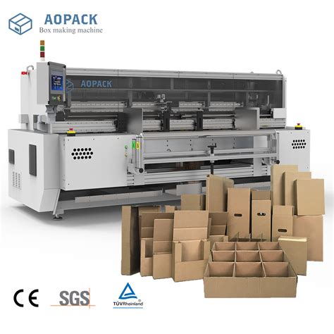 Aopack Custom Packaging Cartoon Fully Automatic Making Machine For Make