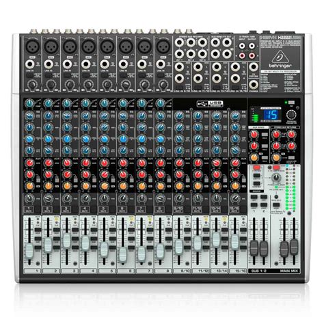 Behringer Xenyx X Usb Mezclador Con Usb Y Efectos Adn Tecnology Per