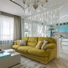 Декоративная ажурная перегородка для зонирования комнаты - 90 фото