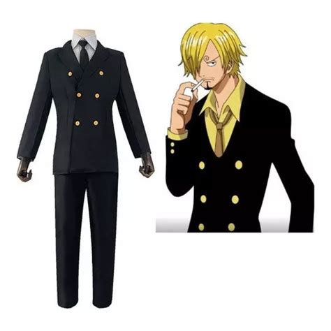 Fantasia De Cosplay De Halloween Sanji One Piece Para Homens