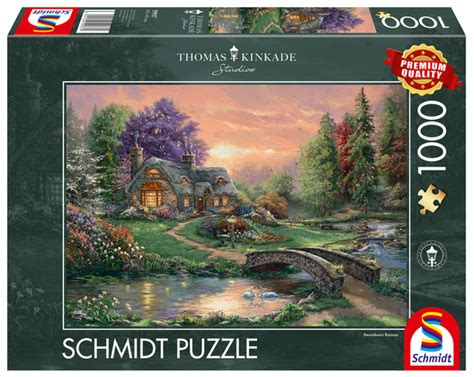 Puzzle Thomas Kinkade Romantyczny Weekend Element W Schmidt