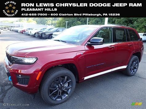 2023 Velvet Red Pearl Jeep Grand Cherokee 4XE 146471647 Photo 5