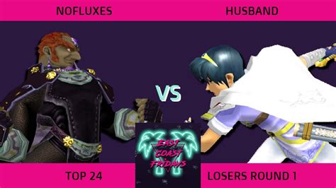 Nofluxes Ganondorf Vs Husband Marth Ecf Top Losers Round