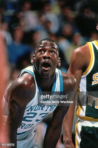 Michael Jordan North Carolina 80s Stock Fotos Und Bilder Getty Images