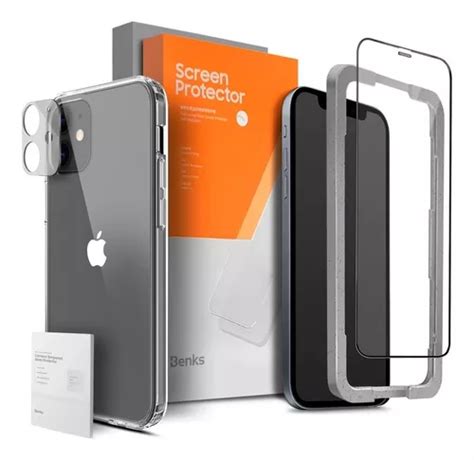 Case Benks Para IPhone 12 Pro Max Protector 360 Glass Cuotas