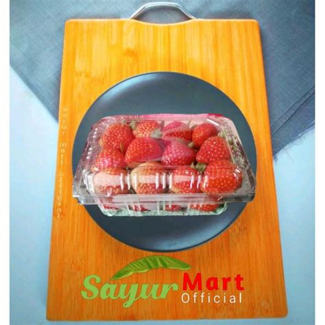 Jual Buah Strawberry Gr Shopee Indonesia