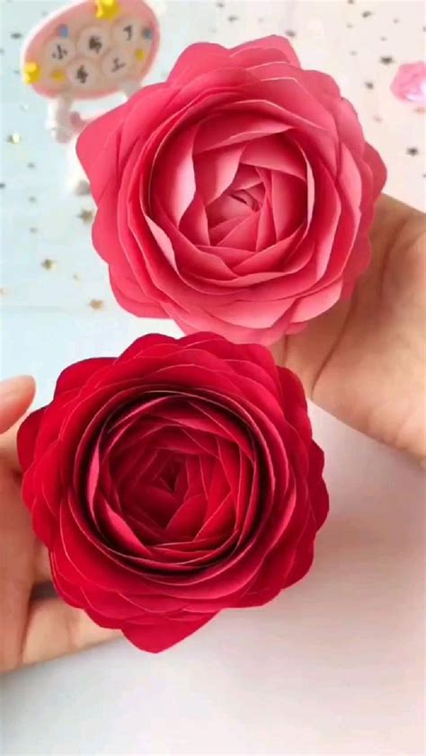 Amazing Paper Rose🌹🌹🌹♥️ Paper Crafts Magazine Paper Roses Diy